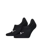 Шкарпетки чоловічі-жіночі Puma Unisex Cushioned Sneaker Socks 3 pack чорного кольору