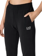 Брюки-джогери EA7 Emporio Armani Fundamental Sporty чорного кольору