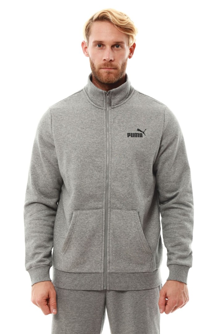 Puma men's outlet polyester track jacket