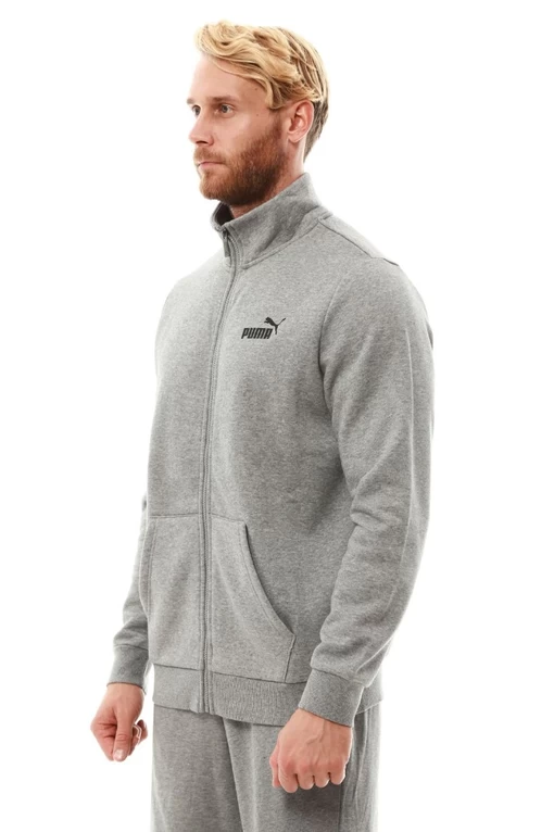 Олимпийка мужская Puma Essentials Men's Track Jacket серого цвета