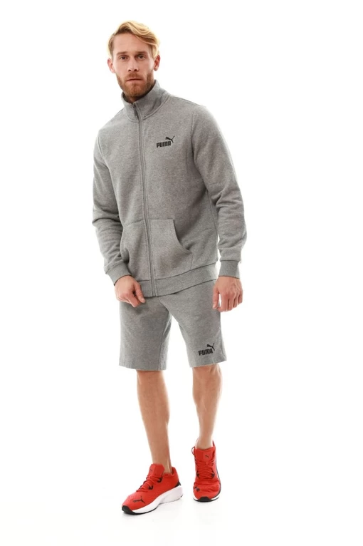 Олімпійка чоловіча Puma Essentials Men's Track Jacket сірого кольору