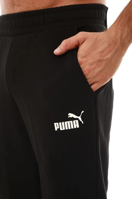 Спортивні штани чоловічі Puma ESS Logo Pants чорного кольору (58671801)