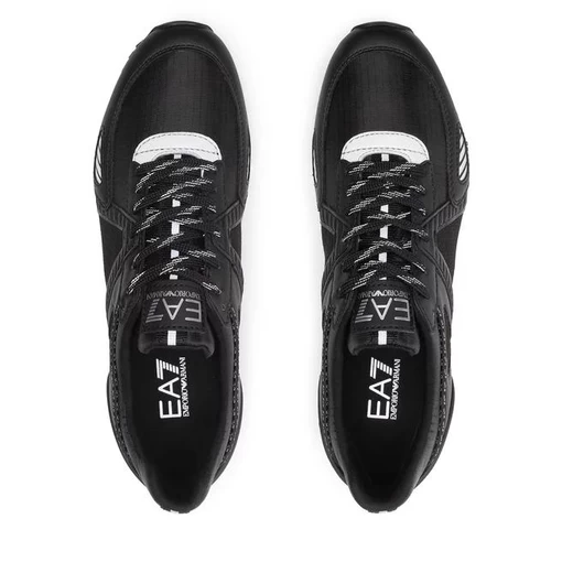 Кроссовки мужские-женские EA7 Emporio Armani черного цвета