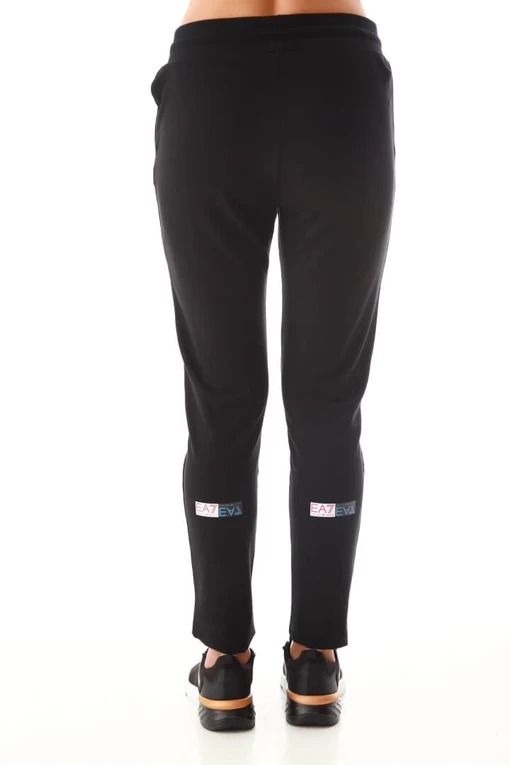 Спортивні штани EA7 Emporio Armani чорного кольору