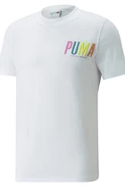 Футболка Puma SWxP Graphic Tee белого цвета