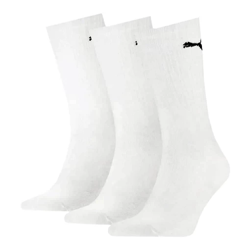 Шкарпетки чоловічі-жіночі Puma Unisex Short Crew Socks (3 Pack) білого кольору (90794002)