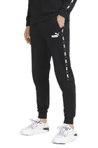 Спортивные штаны мужские Puma ESS+ Tape Sweatpants черного цвета 84738801