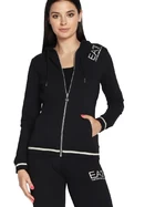 Спортивний костюм жіночий EA7 Emporio Armani чорного кольору (6LTV53 TJCQZ 1200)