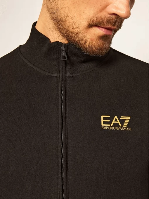 Спортивный костюм мужской EA7 Emporio Armani черного цвета (8NPV51 PJ05Z 0208)