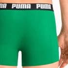 Мужское нижнее белье Puma Basic Boxer 2P черного и зеленого цвета