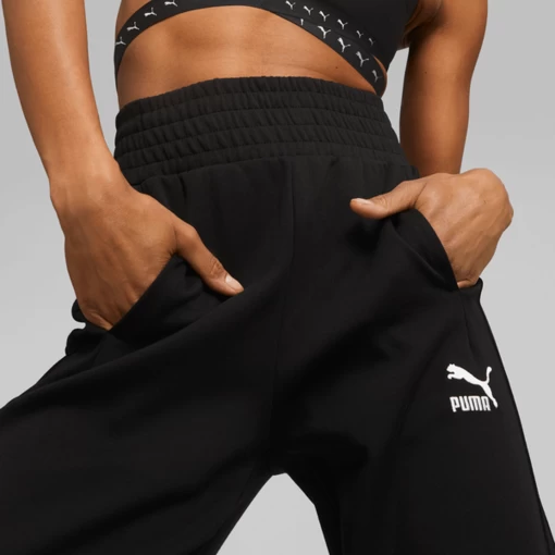 Спортивні штани Puma T7 High Waist Pants чорного кольору
