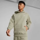 Худи мужское Puma Classics Relaxed Hoodie серого цвета