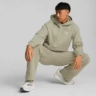 Худи мужское Puma Classics Relaxed Hoodie серого цвета