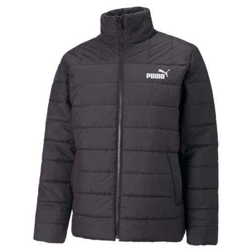 Куртка мужская Puma ESS+ Padded Jacket черного цвета