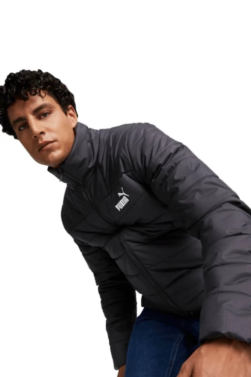 Куртка чоловіча Puma ESS+ Padded Jacket чорного кольору