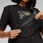 Сумка на пояс женская  Puma Sense Bum Bag черного цвета