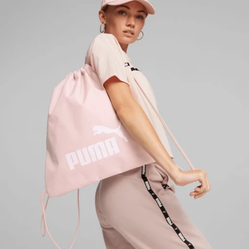 Сумка женская Puma Phase Gym Sack розового цвета
