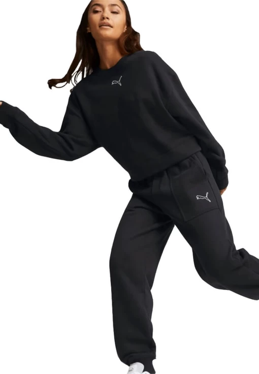 Спортивный костюм женский Loungewear Suit черного цвета