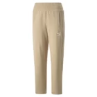 Спортивные штаны женские Puma T7 High Waist Pants бежевого цвета