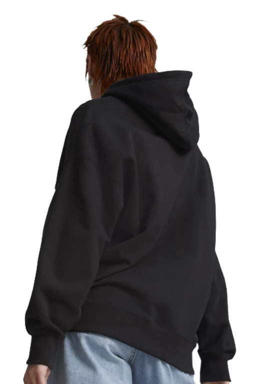 Жіночий светр Puma Downtown Graphic Hoodie чорного кольору