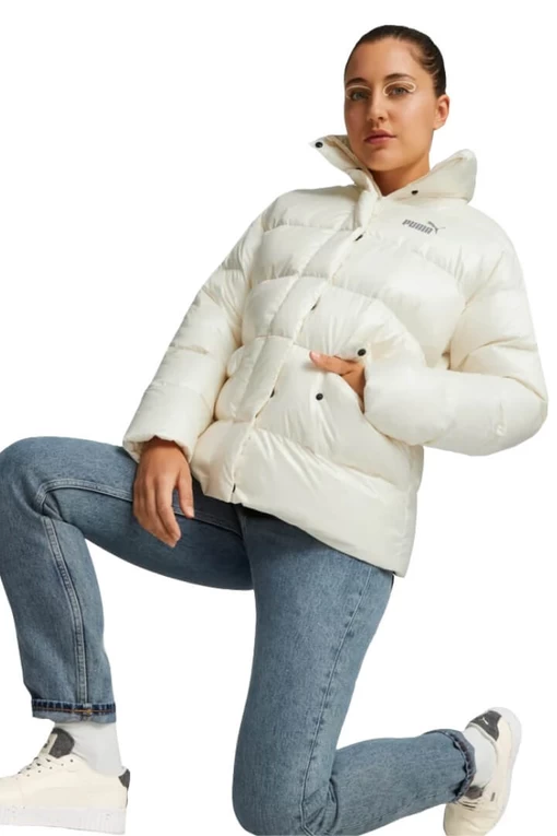 Куртка женская Puma Style Down Puffer белого цвета