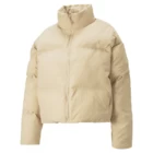 Пуховик жіночий Puma Classics Oversized Puffer бежевого кольору