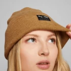 Шапка чоловіча/жіноча Puma ARCHIVE heather beanie верблюжого кольору