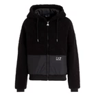 Куртка женская EA7 Emporio Armani SWEATSHIRT черного цвета
