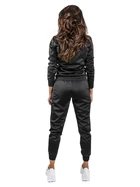 Спортивный костюм женский EA7 Emporio Armani Tuta Full Zip черного цвета