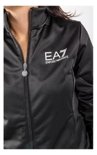 Спортивный костюм женский EA7 Emporio Armani Tuta Full Zip черного цвета