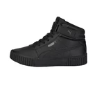 Кроссовки женские Puma Carina 2.0 Mid черного цвета