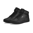 Кроссовки женские Puma Carina 2.0 Mid черного цвета