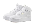Кроссовки женские Puma Karmen Rebelle Mid белого цвета