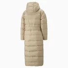 Пальто женское Puma Long Down Coat сандалового цвета