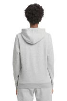 Толстовка женская Puma ESS Full-Zip Hoodie светло-серого цвета