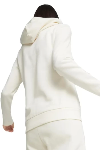 Худі жіноче Puma ESS+ Embroidery Hoodie білого кольору