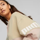 Худи женское Puma Power ColorBl Hoodie сандалового цвета