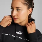 Худи женское Puma Power Elongated Hoodie черного цвета