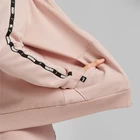 Толстовка жіноча Puma Power Tape FZ Hoodie блідо-рожевого кольору