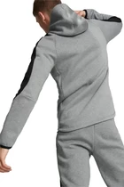 Худі чоловіче Puma Evostripe Full-Zip Hoodie сірого кольору