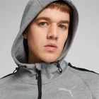 Худі чоловіче Puma Evostripe Full-Zip Hoodie сірого кольору
