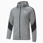 Худі чоловіче Puma Evostripe Full-Zip Hoodie сірого кольору