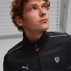 Куртка спортивна Puma Ferrari Style MT7 Track Jkt чорного кольору