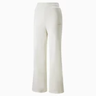 Спортивные штаны женские Puma ESS+ Embroidery Wide Pants белого цвета