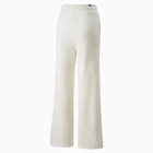 Спортивные штаны женские Puma ESS+ Embroidery Wide Pants белого цвета