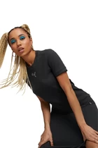 Футболка женская Puma HER Slim Tee черного цвета