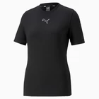 Футболка женская Puma HER Slim Tee черного цвета