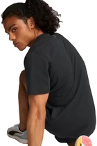 Футболка мужская Puma RUN LOGO SS TEE M черного цвета