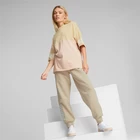 Футболка женская Puma Power Colorblock Tee сандалового цвета