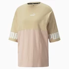 Футболка женская Puma Power Colorblock Tee сандалового цвета